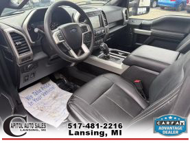 2018 FORD F150 SUPERCREW CAB PICKUP V6, ECOBOOST, TT, 3.5L LARIAT PICKUP 4D 6 1/2 FT