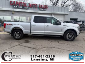 2018 FORD F150 SUPERCREW CAB PICKUP V6, ECOBOOST, TT, 3.5L LARIAT PICKUP 4D 6 1/2 FT