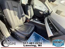 2017 AUDI A4 SEDAN 4-CYL, TURBO, 2.0 LITER PREMIUM SEDAN 4D