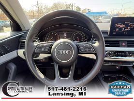 2017 AUDI A4 SEDAN 4-CYL, TURBO, 2.0 LITER PREMIUM SEDAN 4D