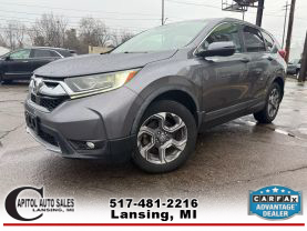 2018 HONDA CR-V SUV 4-CYL, TURBO, 1.5 LITER EX-L SPORT UTILITY 4D