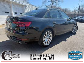 2017 AUDI A4 SEDAN 4-CYL, TURBO, 2.0 LITER PREMIUM SEDAN 4D