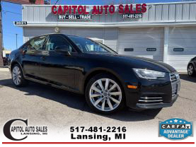 2017 AUDI A4 SEDAN 4-CYL, TURBO, 2.0 LITER PREMIUM SEDAN 4D