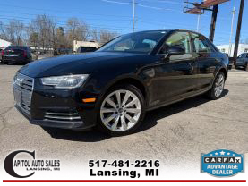 2017 AUDI A4 SEDAN 4-CYL, TURBO, 2.0 LITER PREMIUM SEDAN 4D