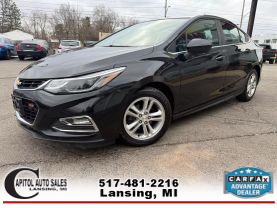 2018 CHEVROLET CRUZE SEDAN 4-CYL, TURBO, 1.4 LITER LT SEDAN 4D
