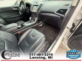 2016 FORD EDGE SUV V6, 3.5 LITER TITANIUM SPORT UTILITY 4D