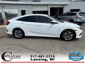 2016 HONDA CIVIC SEDAN 4-CYL, I-VTEC, 2.0 LITER LX SEDAN 4D