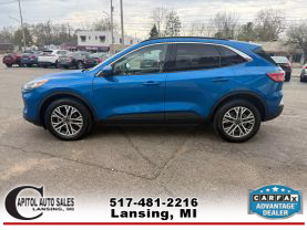 2021 FORD ESCAPE SUV 4-CYL, ECOBOOST, TURBO, 2.0 LITER SEL SPORT UTILITY 4D