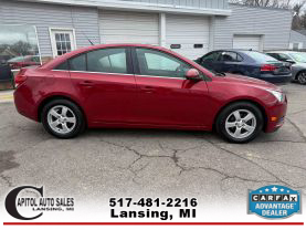 2014 CHEVROLET CRUZE SEDAN 4-CYL, ECOTEC, 1.4T 1LT SEDAN 4D