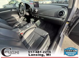 2015 AUDI A3 SEDAN 4-CYL, TURBO, 2.0 LITER 2.0T PREMIUM PLUS SEDAN 4D