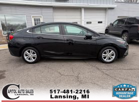 2018 CHEVROLET CRUZE SEDAN 4-CYL, TURBO, 1.4 LITER LT SEDAN 4D