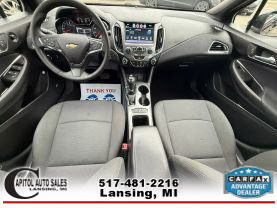 2018 CHEVROLET CRUZE SEDAN 4-CYL, TURBO, 1.4 LITER LT SEDAN 4D