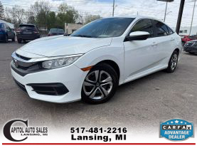 2016 HONDA CIVIC SEDAN 4-CYL, I-VTEC, 2.0 LITER LX SEDAN 4D