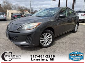 2012 MAZDA MAZDA3 HATCHBACK 4-CYL, SKYACTIV-G, 2.0L I GRAND TOURING HATCHBACK 4D