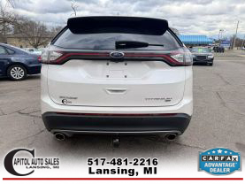 2016 FORD EDGE SUV V6, 3.5 LITER TITANIUM SPORT UTILITY 4D