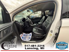 2016 FORD EDGE SUV V6, 3.5 LITER TITANIUM SPORT UTILITY 4D