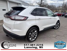 2016 FORD EDGE SUV V6, 3.5 LITER TITANIUM SPORT UTILITY 4D
