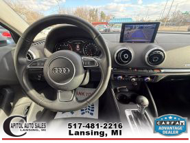 2015 AUDI A3 SEDAN 4-CYL, TURBO, 2.0 LITER 2.0T PREMIUM PLUS SEDAN 4D