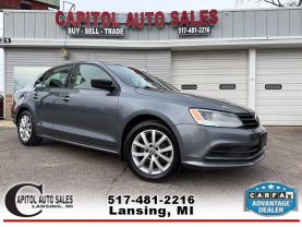 2015 VOLKSWAGEN JETTA SEDAN 4-CYL, PZEV, 1.8T 1.8T SE SEDAN 4D