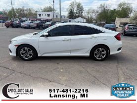 2016 HONDA CIVIC SEDAN 4-CYL, I-VTEC, 2.0 LITER LX SEDAN 4D