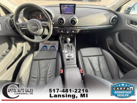 2015 AUDI A3 SEDAN 4-CYL, TURBO, 2.0 LITER 2.0T PREMIUM PLUS SEDAN 4D