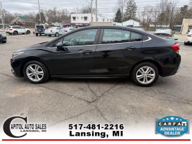 2018 CHEVROLET CRUZE SEDAN 4-CYL, TURBO, 1.4 LITER LT SEDAN 4D