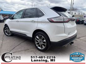 2016 FORD EDGE SUV V6, 3.5 LITER TITANIUM SPORT UTILITY 4D