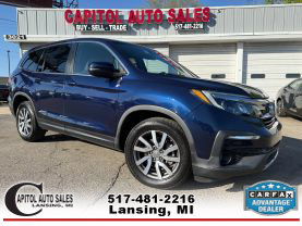 2019 HONDA PILOT SUV V6, I-VTEC, 3.5 LITER EX-L SPORT UTILITY 4D