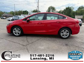 2016 CHEVROLET CRUZE SEDAN 4-CYL, TURBO, 1.4 LITER LT SEDAN 4D