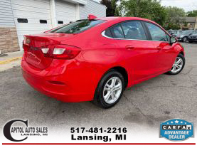 2016 CHEVROLET CRUZE SEDAN 4-CYL, TURBO, 1.4 LITER LT SEDAN 4D