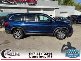 2019 HONDA PILOT SUV V6, I-VTEC, 3.5 LITER EX-L SPORT UTILITY 4D