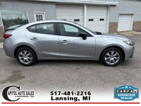 2015 MAZDA MAZDA3 SEDAN 4-CYL, SKYACTIV-G, 2.0L I SV SEDAN 4D