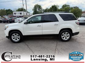 2014 GMC ACADIA SUV V6, 3.6 LITER SLE-1 SPORT UTILITY 4D