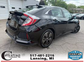 2017 HONDA CIVIC HATCHBACK 4-CYL, TURBO, 1.5 LITER EX HATCHBACK 4D