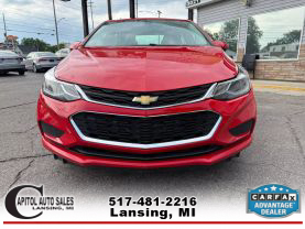 2016 CHEVROLET CRUZE SEDAN 4-CYL, TURBO, 1.4 LITER LT SEDAN 4D