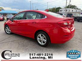 2016 CHEVROLET CRUZE SEDAN 4-CYL, TURBO, 1.4 LITER LT SEDAN 4D