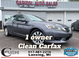 2014 HONDA ACCORD SEDAN 4-CYL, PZEV, 2.4 LITER EX-L SEDAN 4D