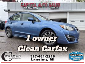 2016 SUBARU IMPREZA WAGON 4-CYL, PZEV, 2.0 LITER 2.0I SPORT PREMIUM WAGON 4D