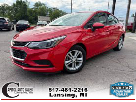 2016 CHEVROLET CRUZE SEDAN 4-CYL, TURBO, 1.4 LITER LT SEDAN 4D