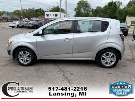 2012 CHEVROLET SONIC HATCHBACK 4-CYL, 1.8 LITER LT HATCHBACK SEDAN 4D
