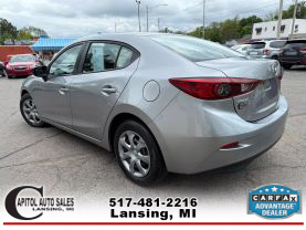 2015 MAZDA MAZDA3 SEDAN 4-CYL, SKYACTIV-G, 2.0L I SV SEDAN 4D