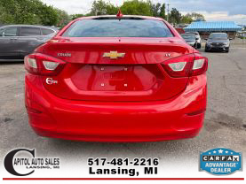 2016 CHEVROLET CRUZE SEDAN 4-CYL, TURBO, 1.4 LITER LT SEDAN 4D