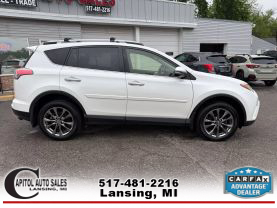 2018 TOYOTA RAV4 SUV 4-CYL, 2.5 LITER LIMITED SPORT UTILITY 4D