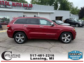 2015 JEEP GRAND CHEROKEE SUV V6, ECODIESEL, 3.0T OVERLAND SPORT UTILITY 4D