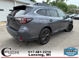 2020 SUBARU OUTBACK WAGON 4-CYL, TURBO, 2.4 LITER ONYX EDITION XT WAGON 4D