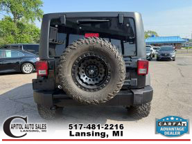 2016 JEEP WRANGLER SUV V6, 3.6 LITER UNLIMITED WILLYS WHEELER W SPORT UTILITY 4D