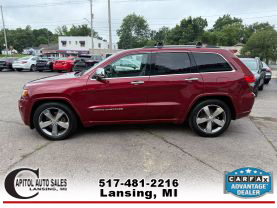 2015 JEEP GRAND CHEROKEE SUV V6, ECODIESEL, 3.0T OVERLAND SPORT UTILITY 4D
