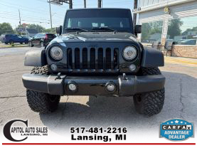 2016 JEEP WRANGLER SUV V6, 3.6 LITER UNLIMITED WILLYS WHEELER W SPORT UTILITY 4D