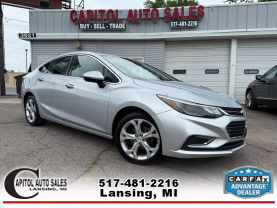 2017 CHEVROLET CRUZE SEDAN 4-CYL, TURBO, 1.4 LITER PREMIER SEDAN 4D