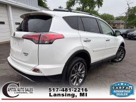 2018 TOYOTA RAV4 SUV 4-CYL, 2.5 LITER LIMITED SPORT UTILITY 4D